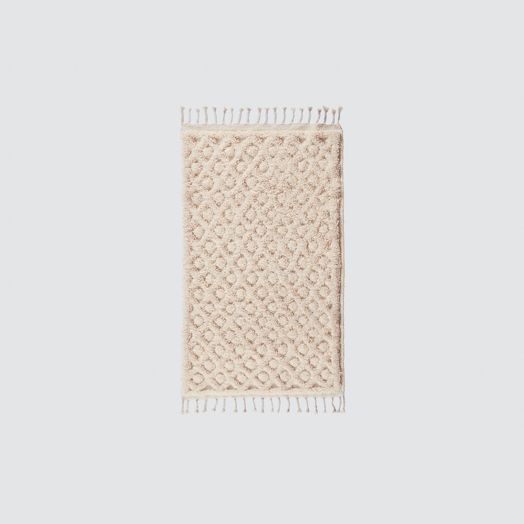 The Citizenry Leena Hand-Knotted Beni Ourain Accent Rug | 2' x 3' | Ivory - Image 6
