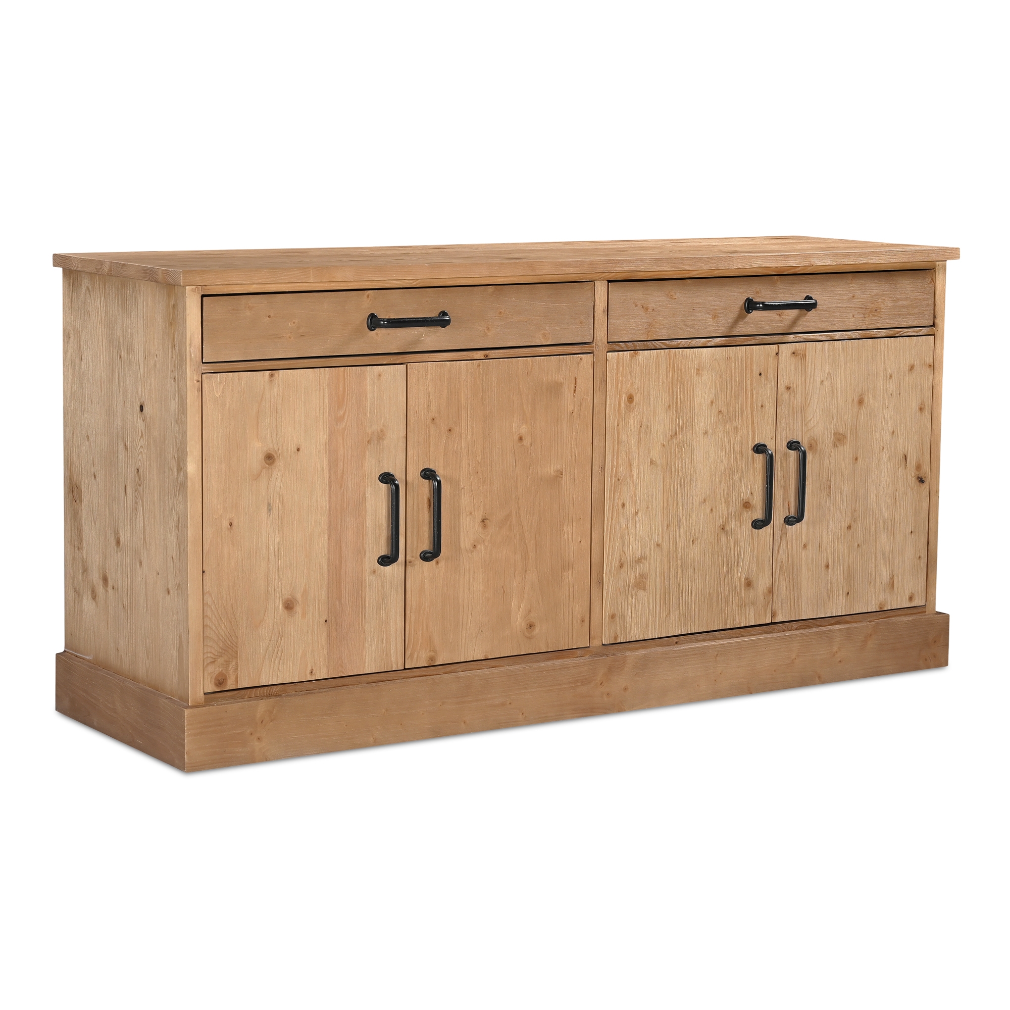 Tade 2 Drawer Sideboard Honey Pine - Image 1