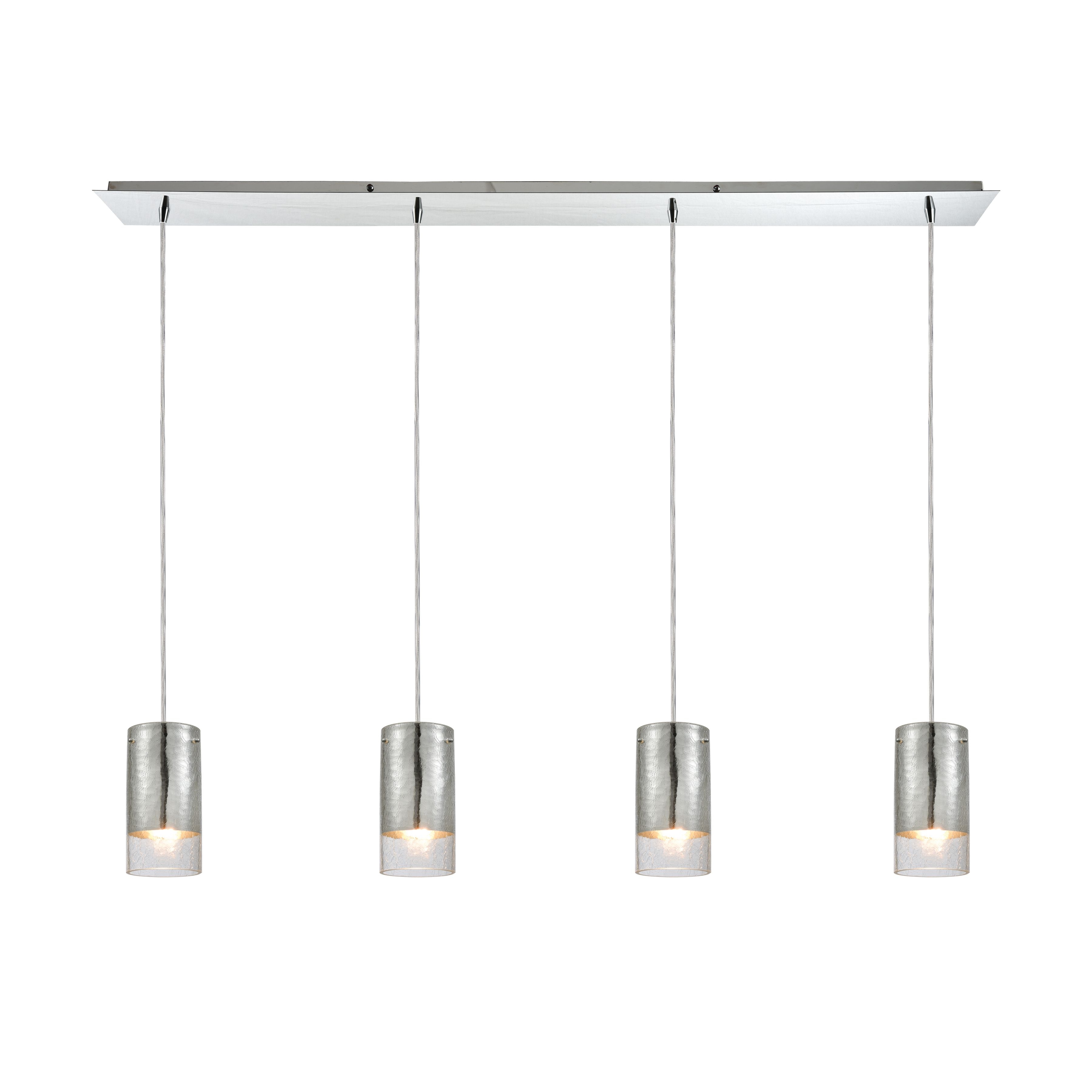 Tallula 46'' Wide 4-Light Pendant - Polished Chrome - Image 0