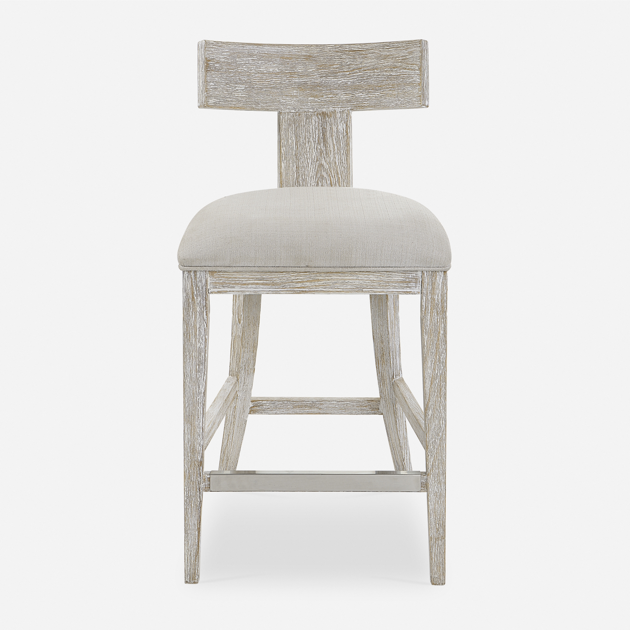 Idris White Counter Stool - Image 0