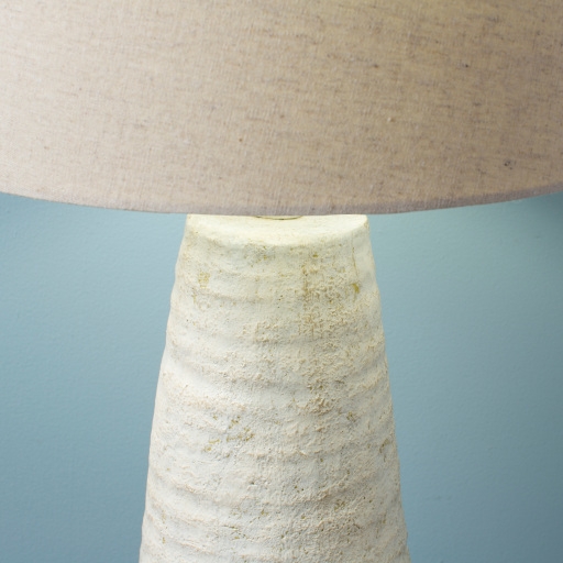 Maggie Table Lamp, Ivory, 26" - Image 3
