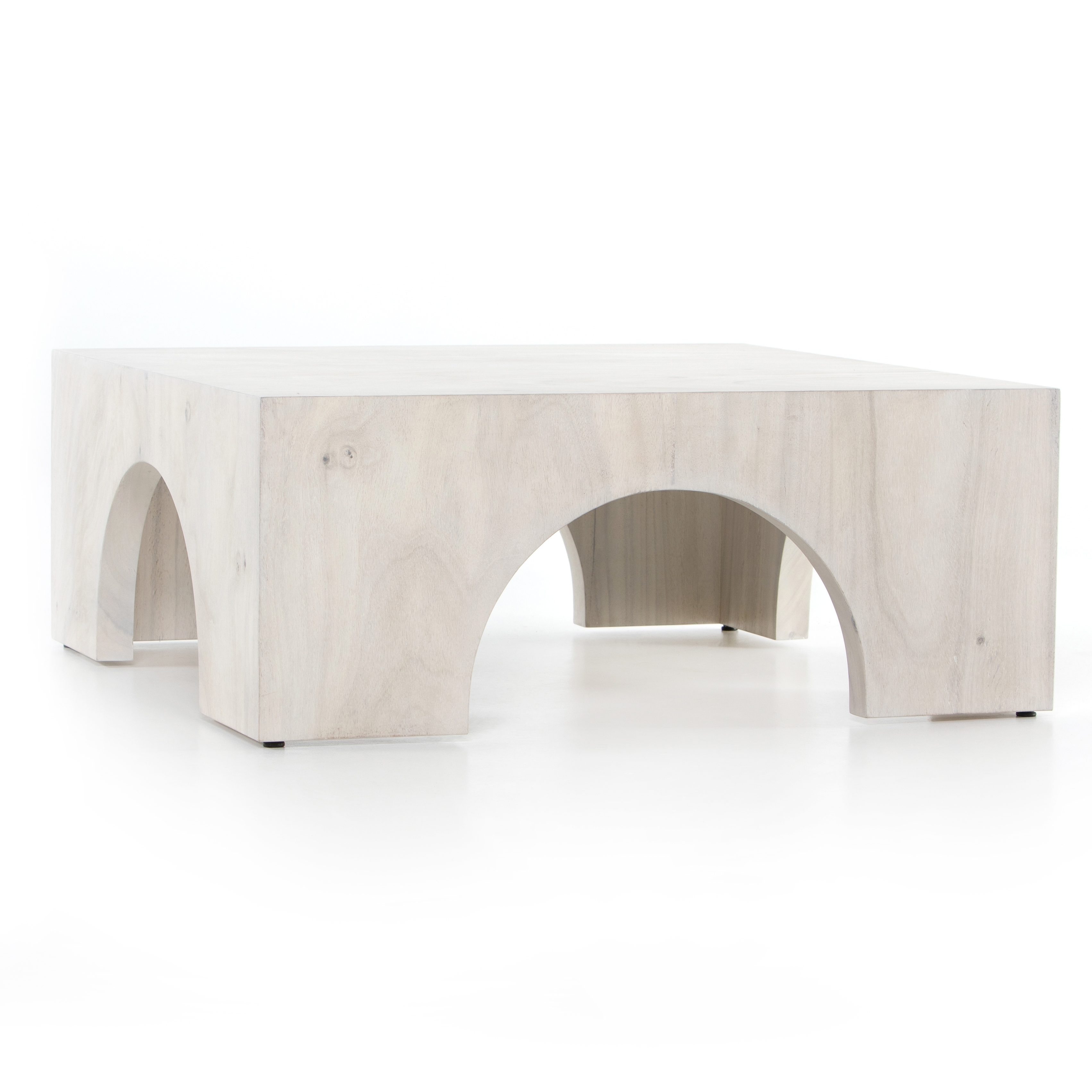 Fausto Coffee Table-Bleached Guanacaste - Image 1