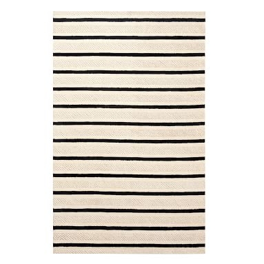 Textured Stripe Rug, 8'x10', Natural - Image 4