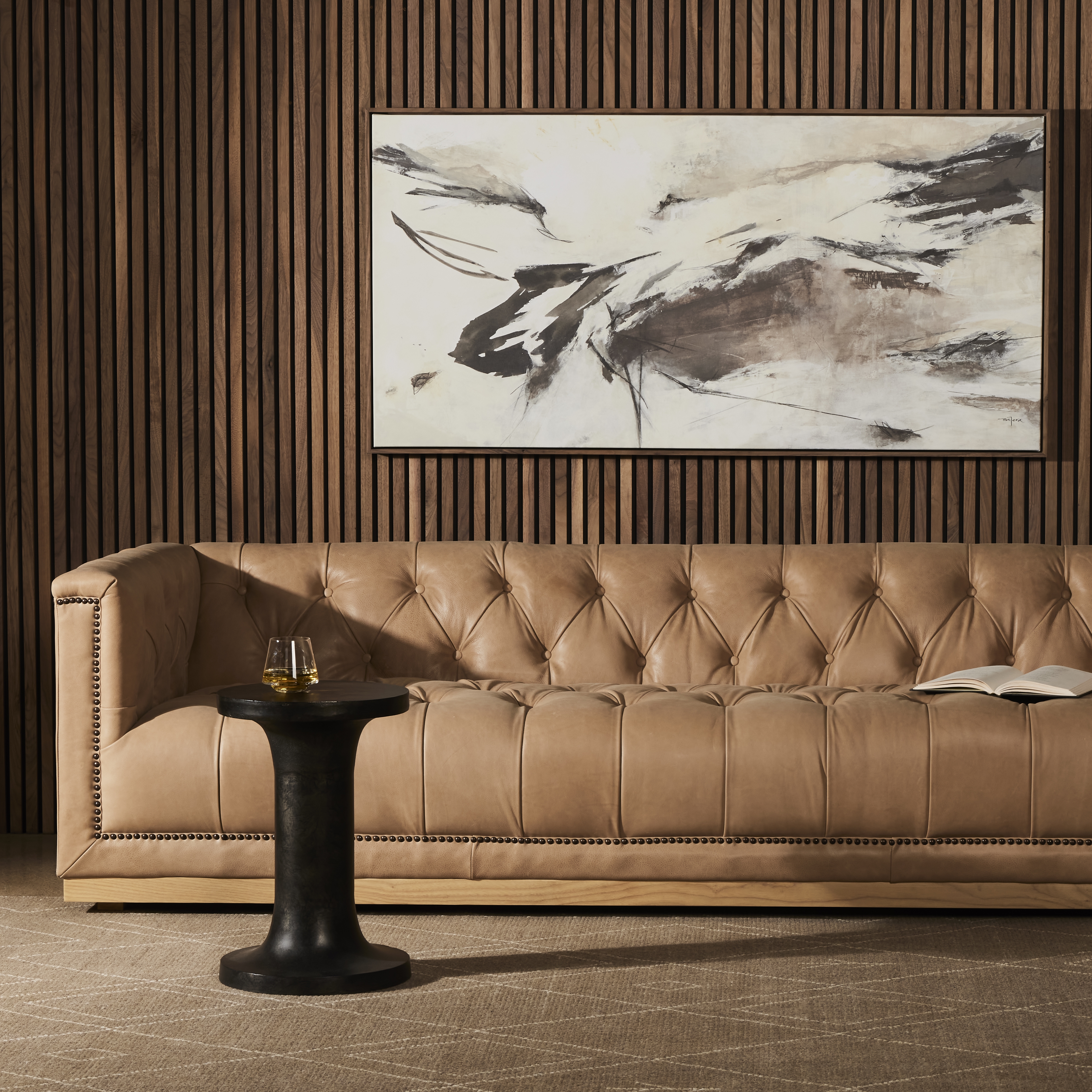 Illumination IV by Matera - Rustic Walnut Floater - Image 5