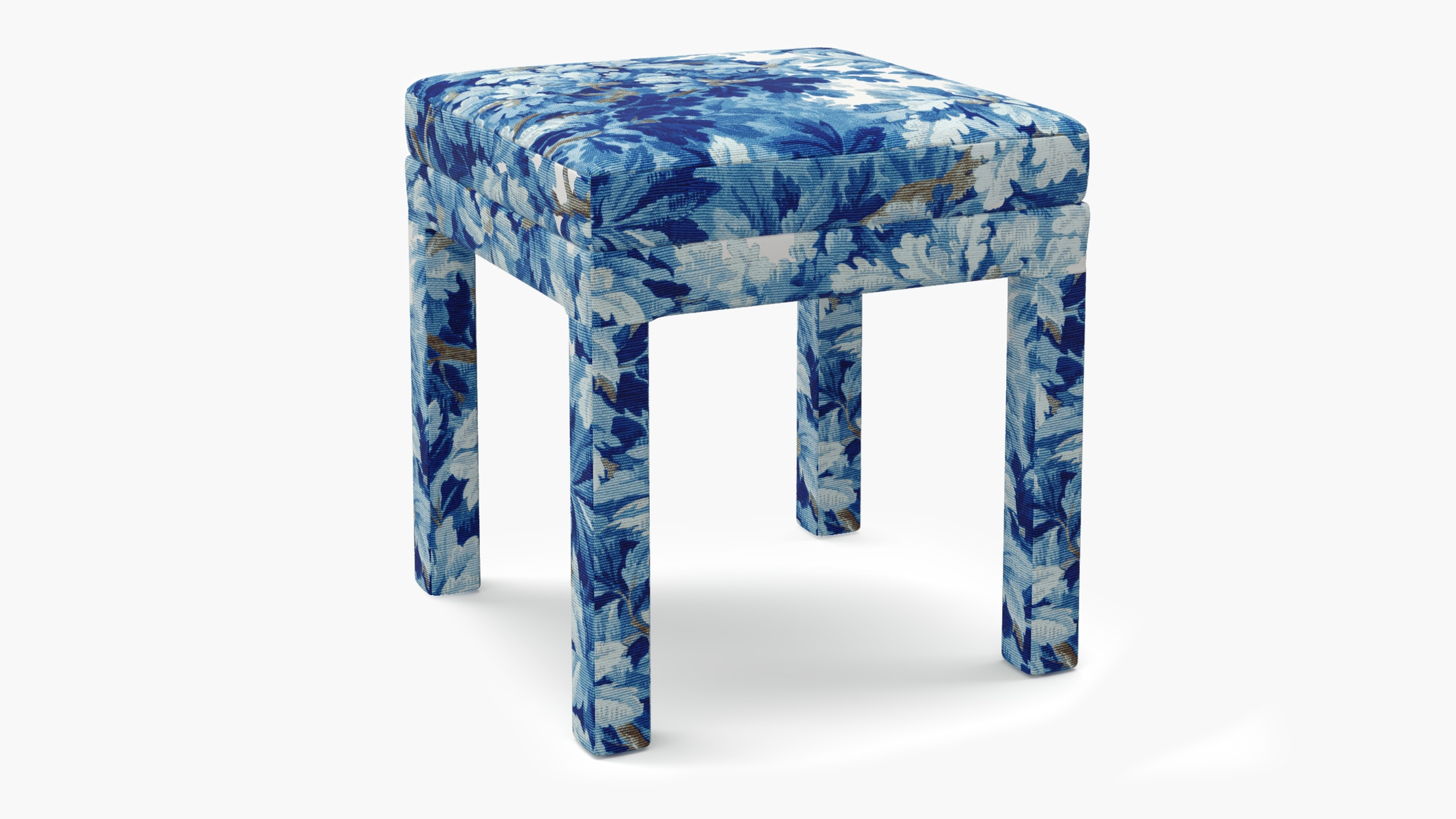 Parsons Ottoman, Limoges Bois De Chene - Image 1