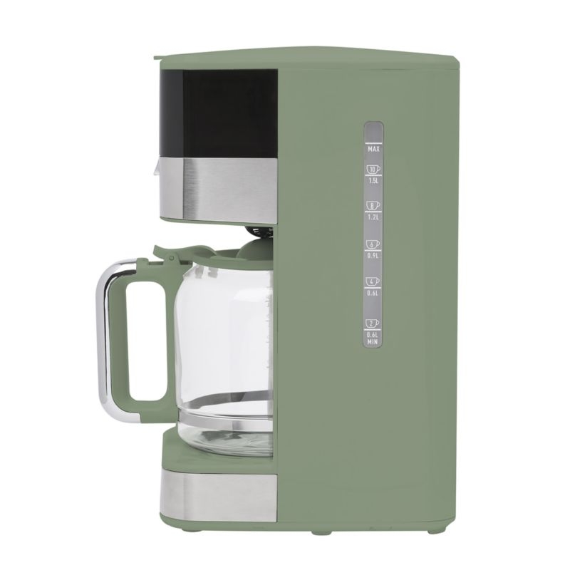 HADEN Quintessential Brew Cedar Green 12-Cup Coffee Maker - Image 3
