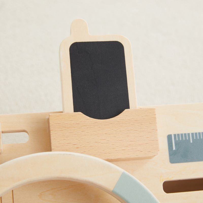 Wonder & Wise by Asweets Wooden Beep Beep Toddler Busy Board - Image 6