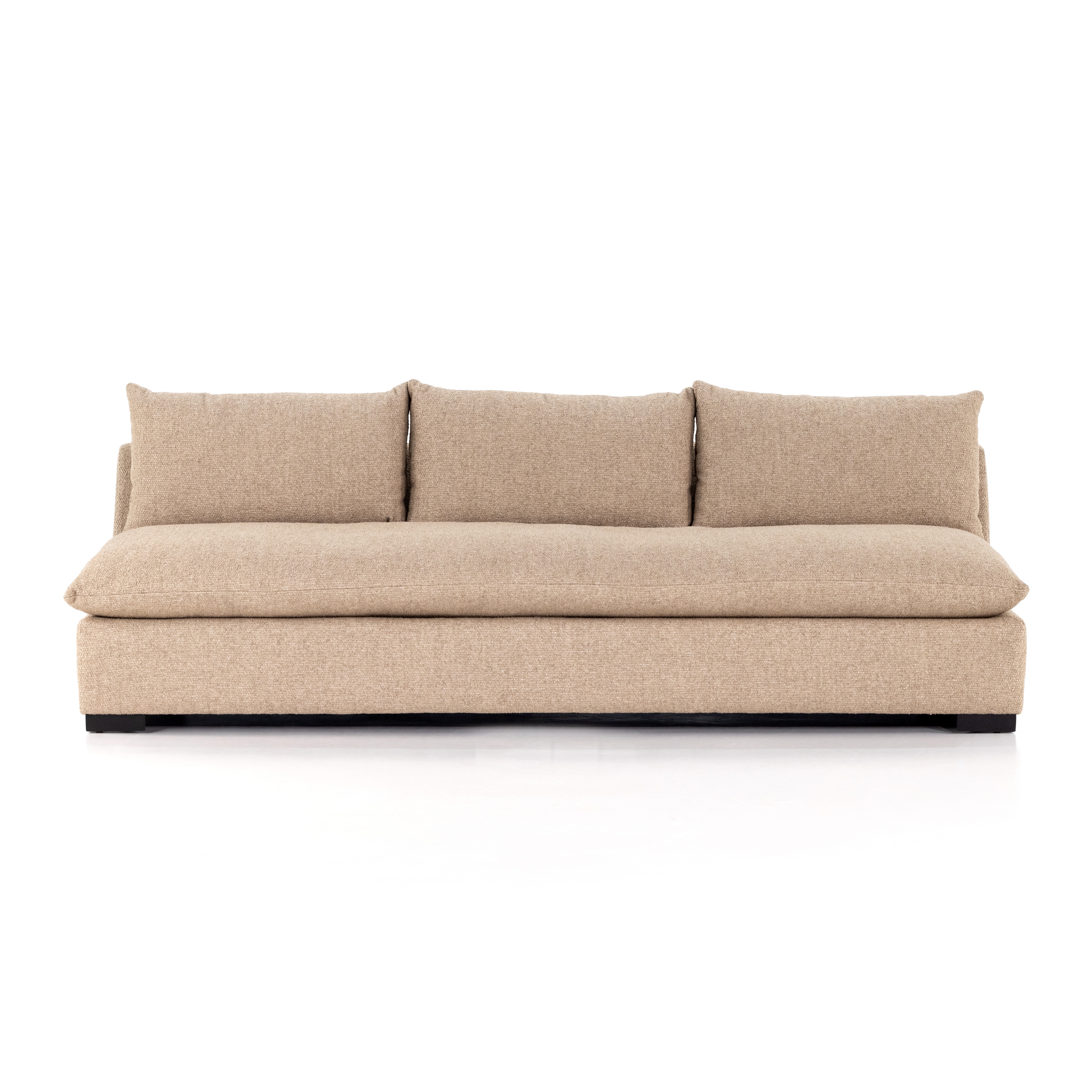 Grant Armless Sofa-94" - Heron Sand - Image 3