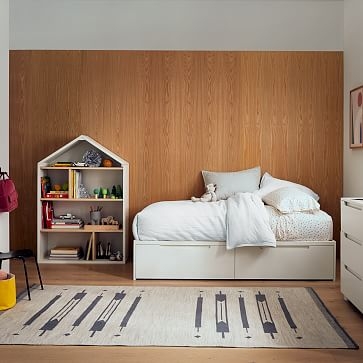 Arlen Storage Bed, Twin, Simply White, WE Kids - Image 1