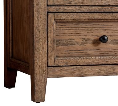 Hudson Tall Dresser, Hewn Oak - Image 4