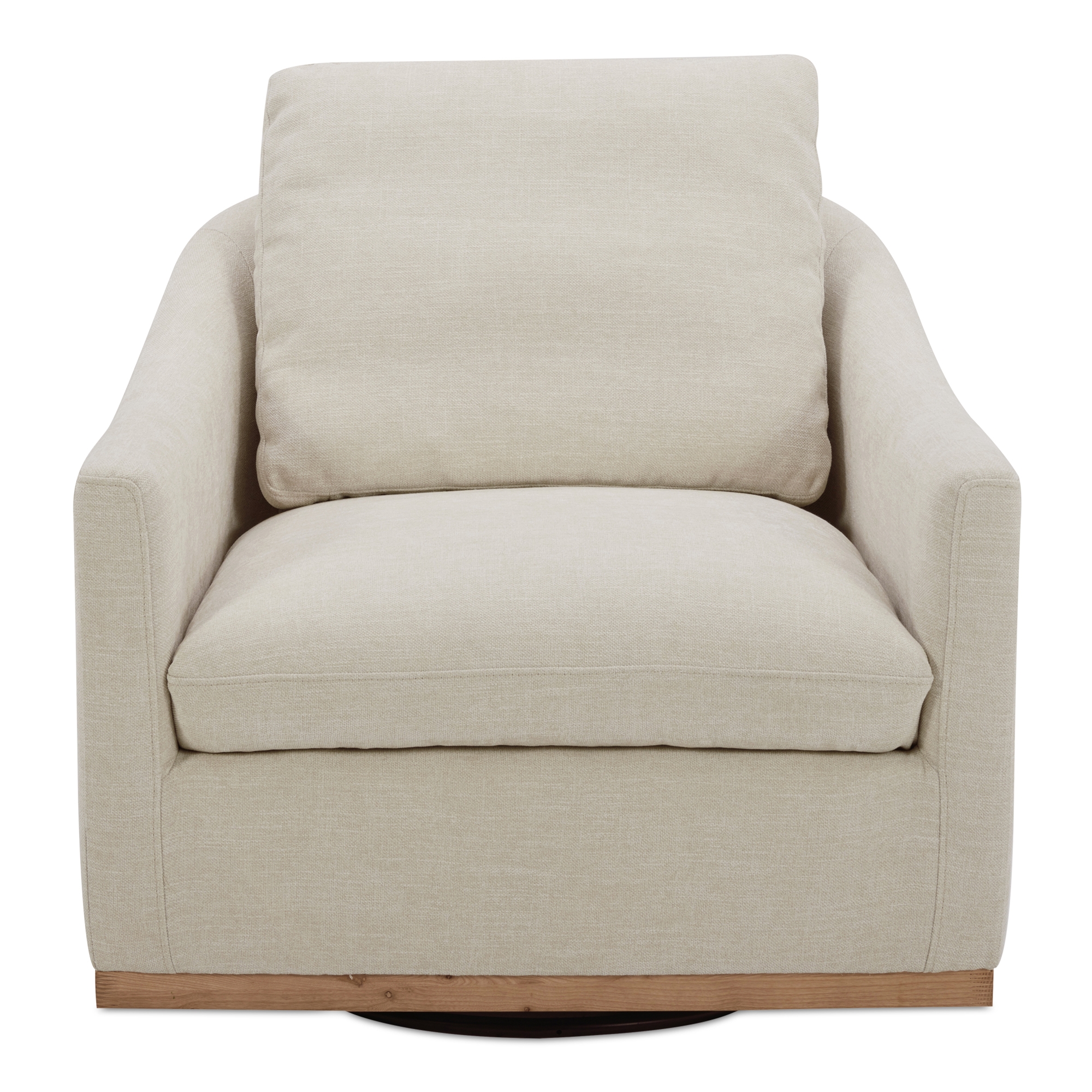 Linden Swivel Chair Soft Beige - Image 0