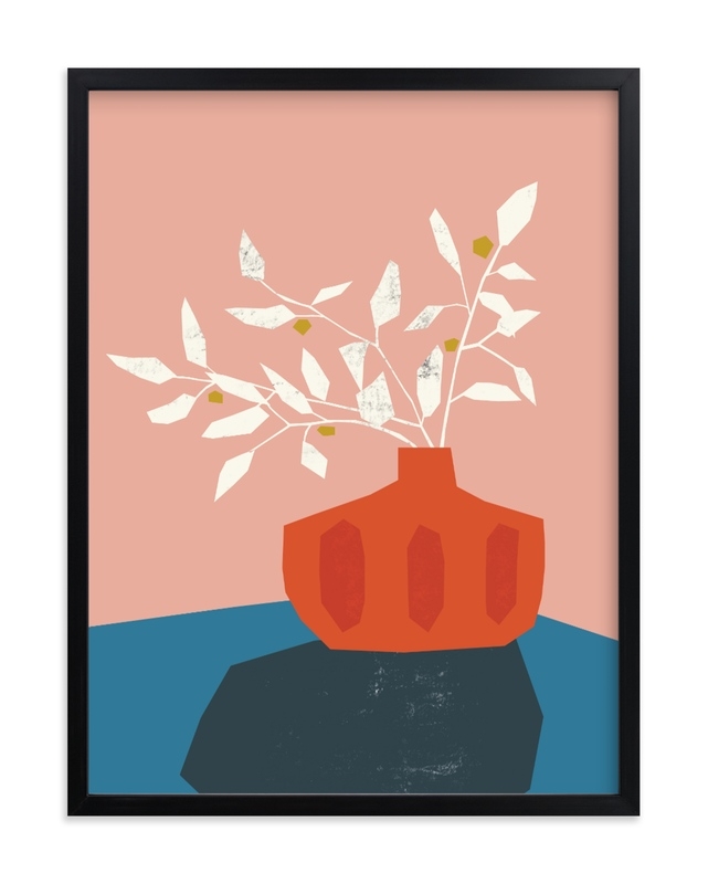 Mid Century Vase Limited Edition Fine Art Print 1 - Image 0