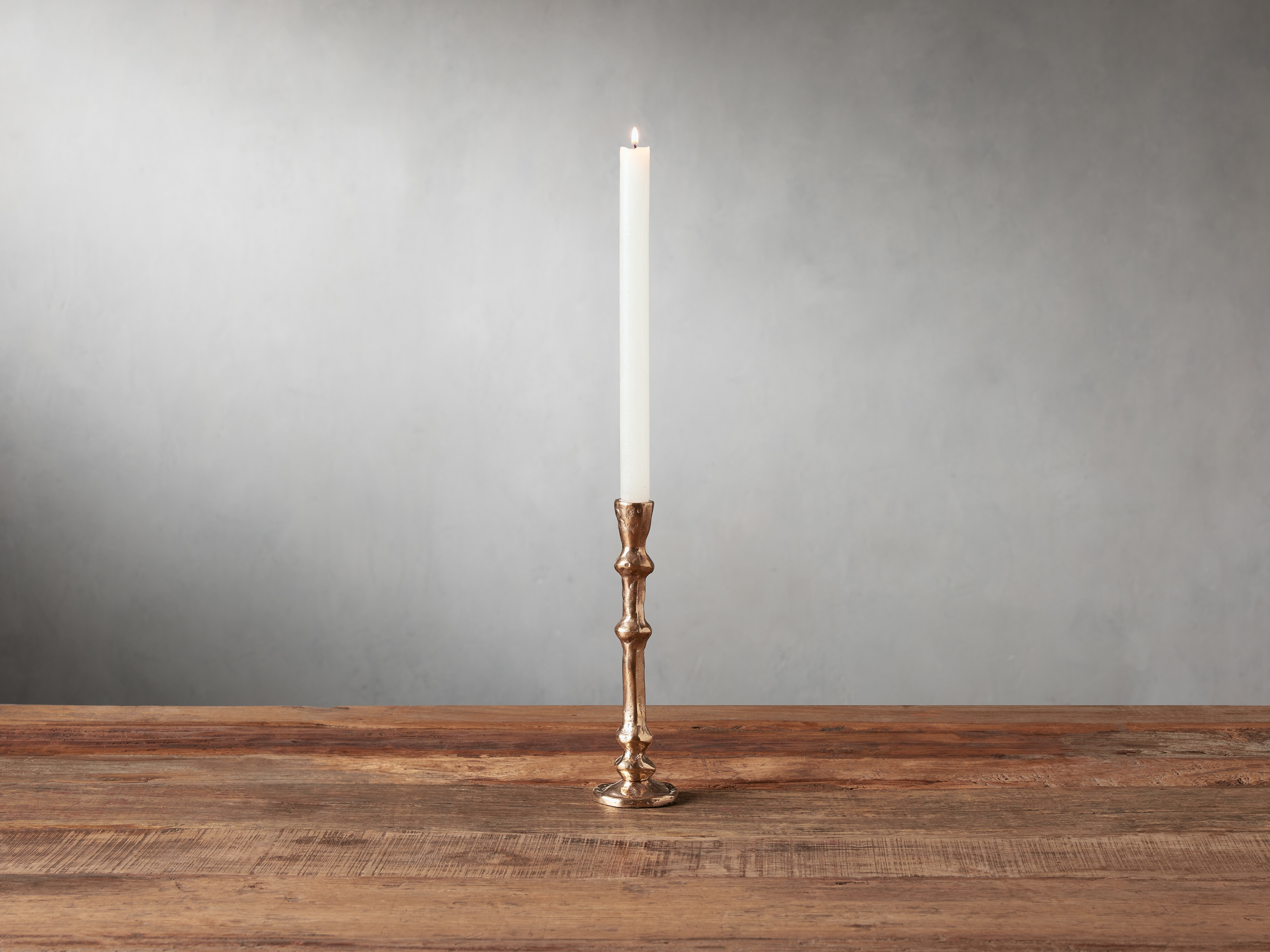 Lotus Skinny Taper Holder in Bronze Gold - Image 0