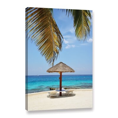 Private Palapa Gallery Wrapped Canvas - Image 0