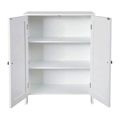 Bathroom Storage Cabinet With Double Doors And Adjustable Shelves - Image 0