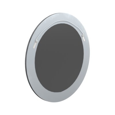 Beveled Round Mirror Grey - Image 0