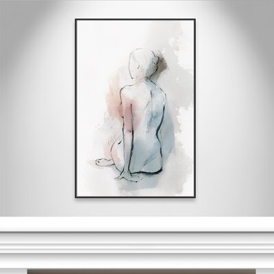 Pastel Woman II - Framed Art W/ 4 Ply Matboard - Image 0