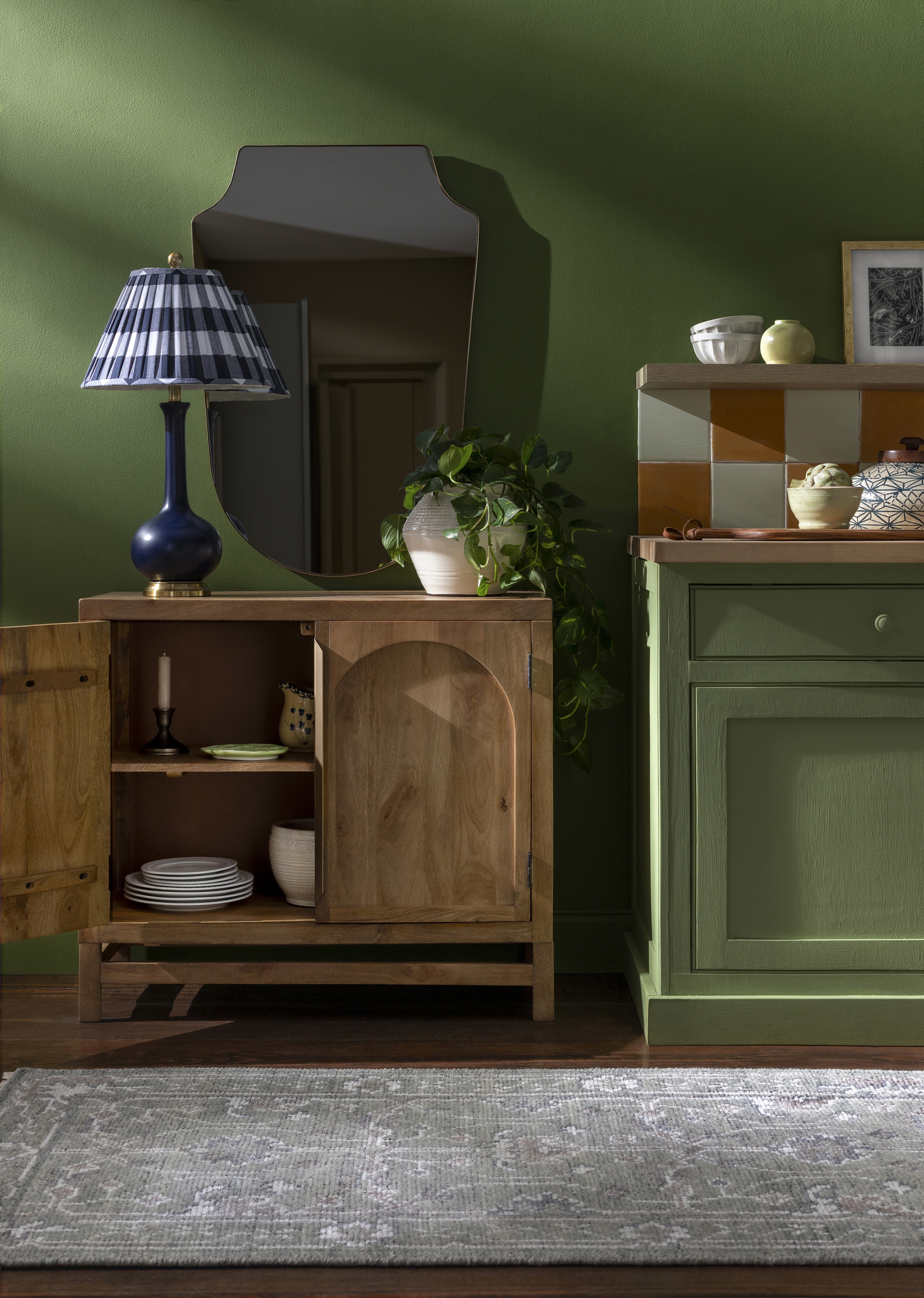 Byron  32"H x 36"W x 16"D Cabinet - Image 1