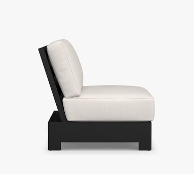 Malibu Platform Occasional Chair Cushion, Sunbrella(R) Solid; Natural - Image 4