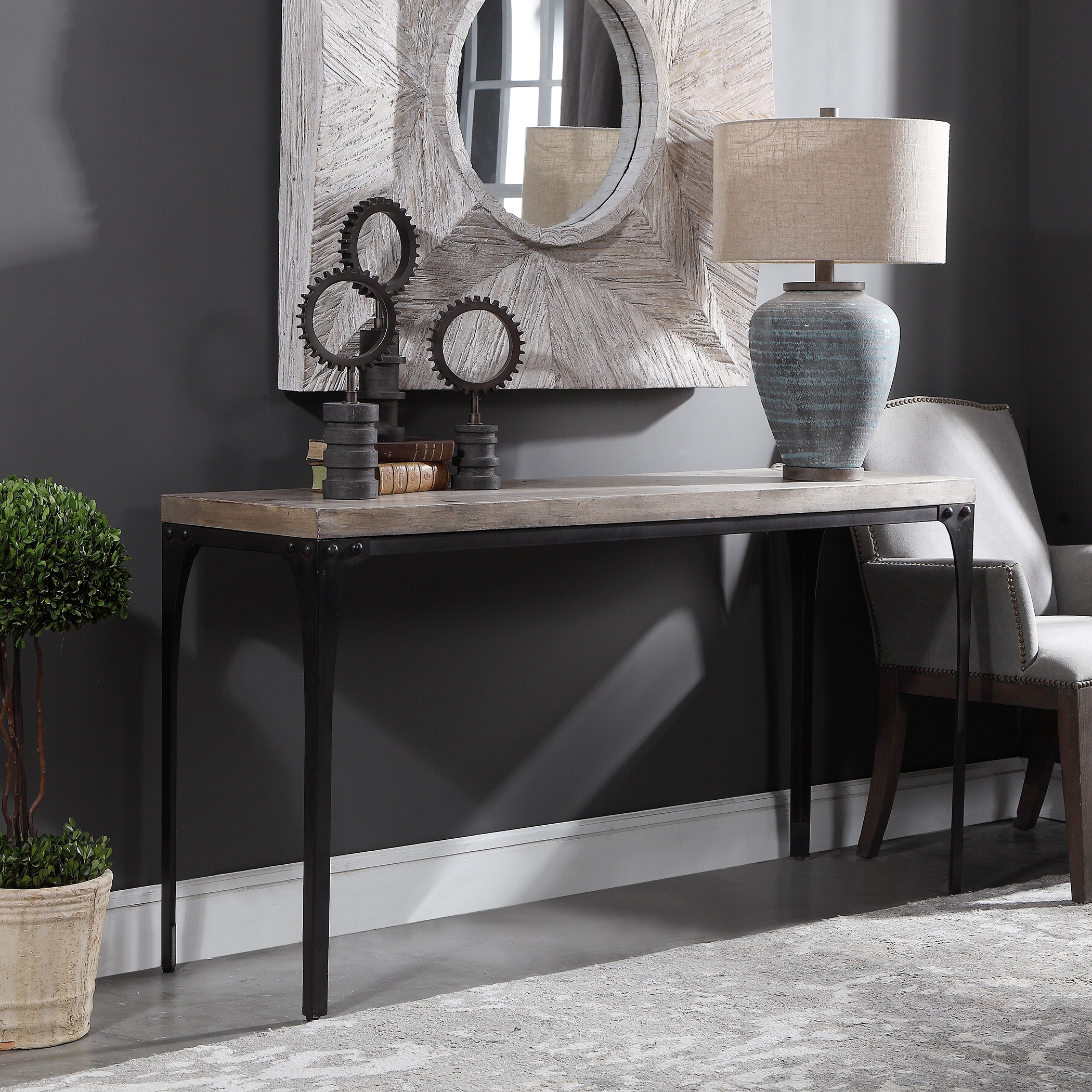 Blaylock Industrial Console Table - Image 1