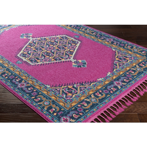 Love Pink Indoor 9'2" x 12'2" Machine Woven Rug - Image 6