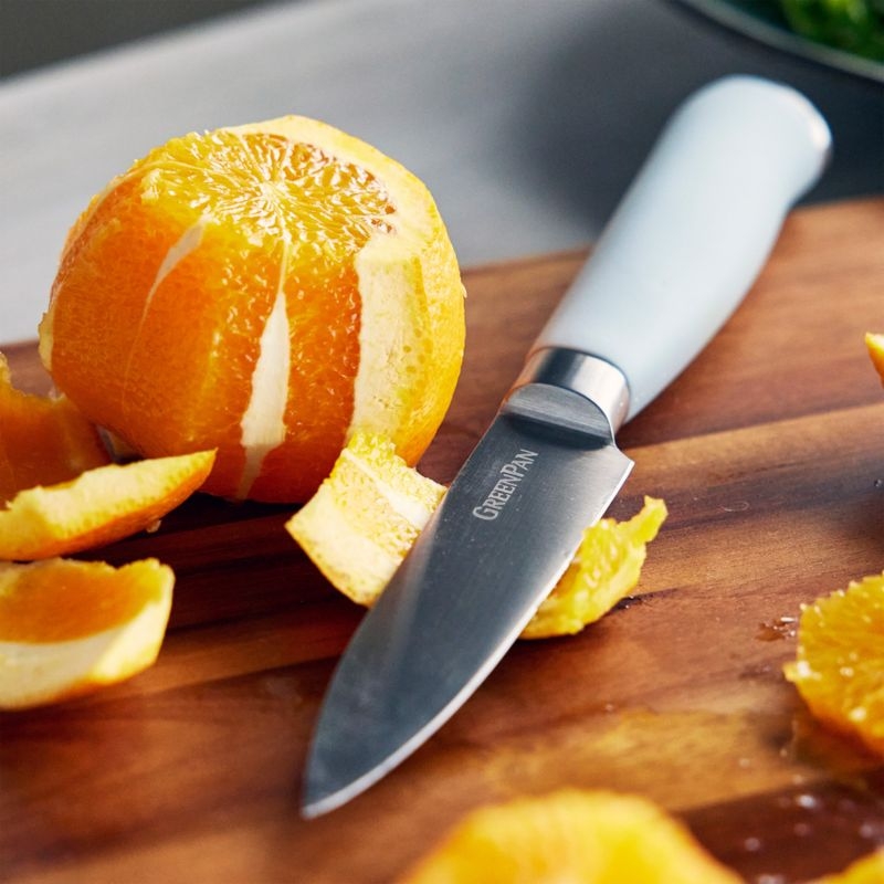 GreenPan ™ Blue Haze 3-Piece Titanium Knife Set - Image 2