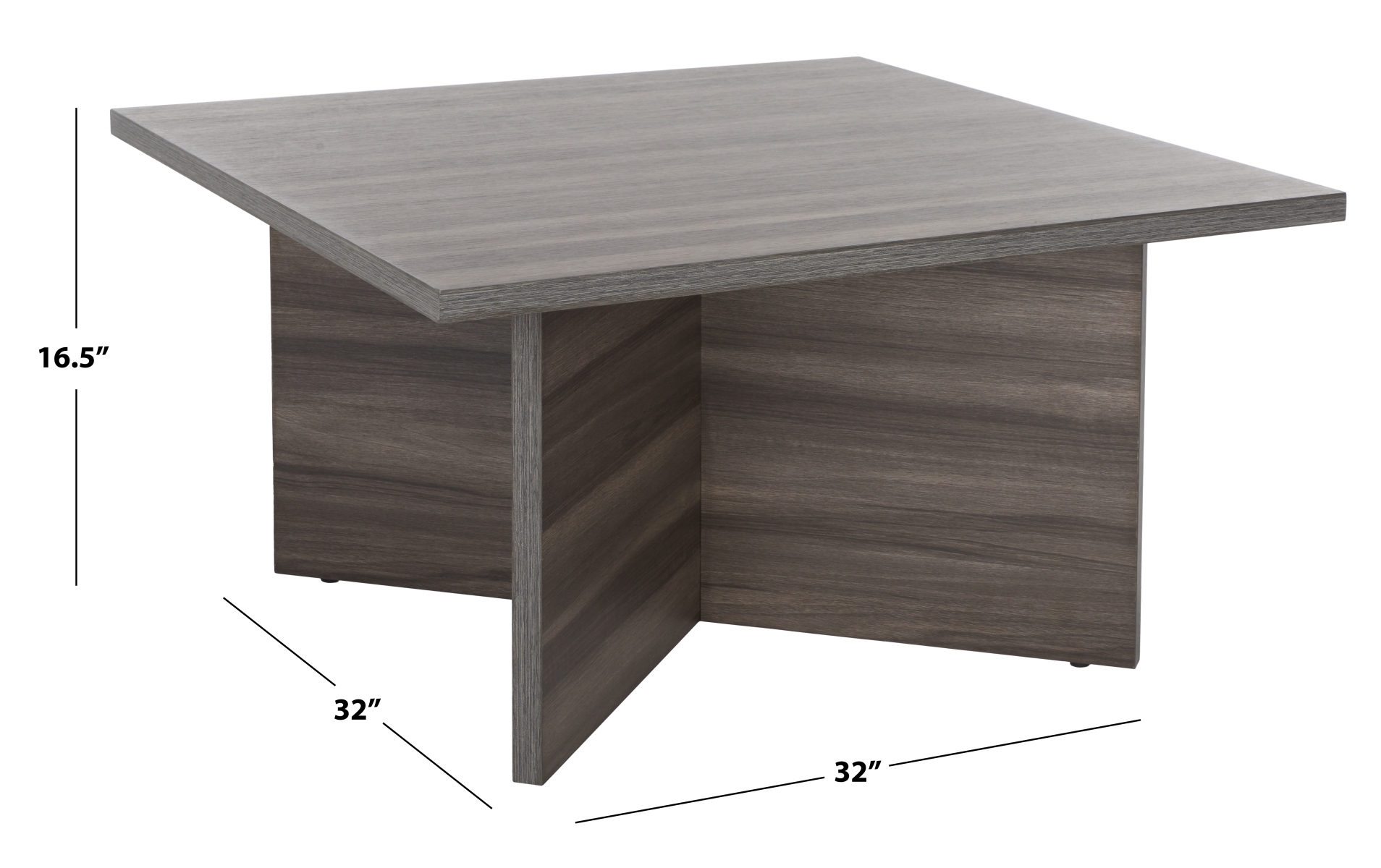 Cathen Coffee Table - Slate Grey - Safavieh - Image 7