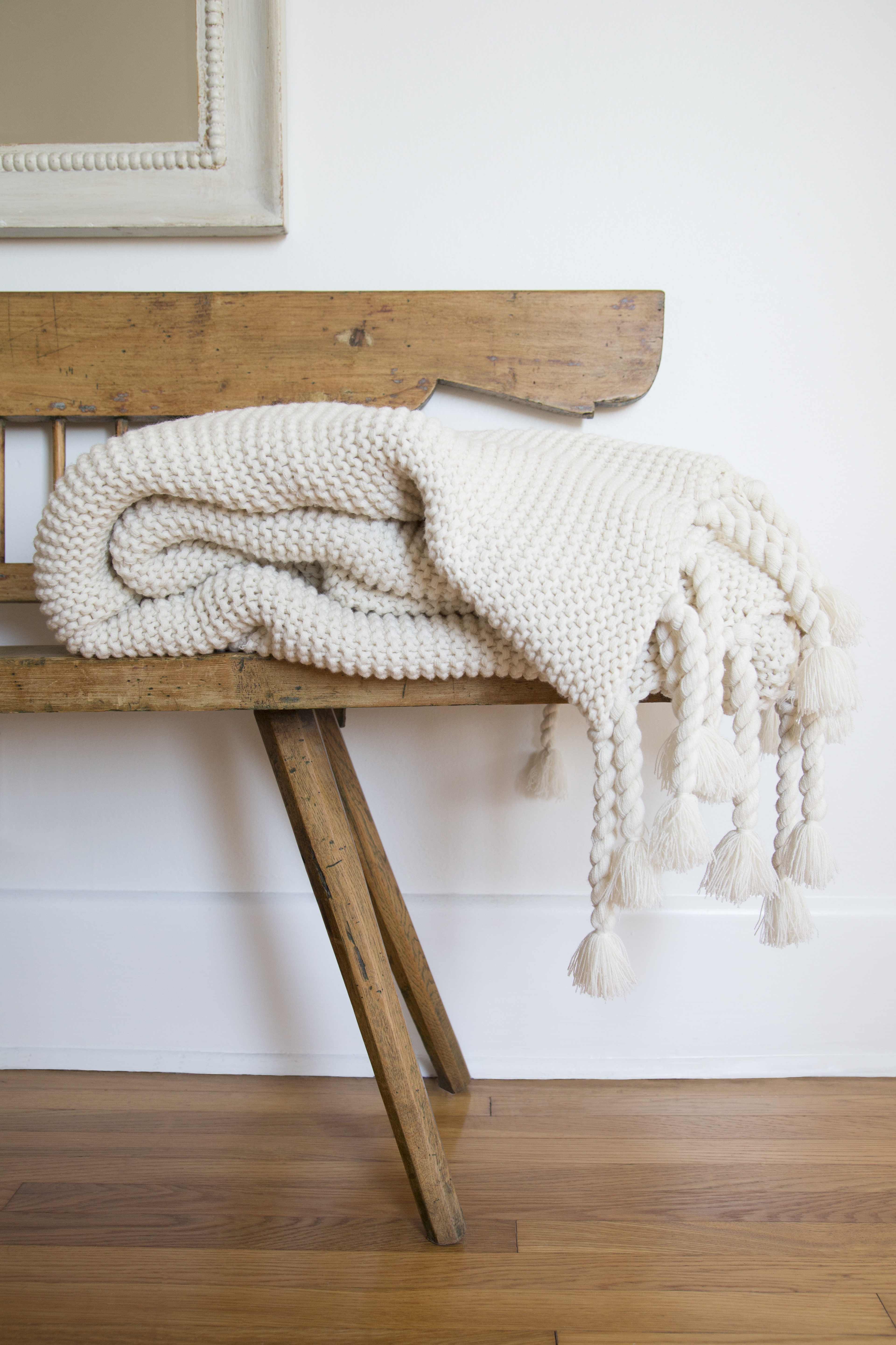 Trestles Chunky Knit Throw by Pom Pom at Home - Image 0