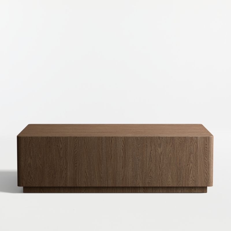 Terrane Fumed Oak 54" Rectangular Coffee Table - Image 1