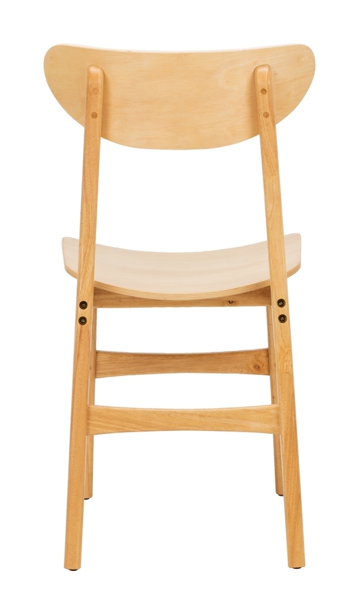 Lucca Retro Dining Chair - Natural - Safavieh - Image 7