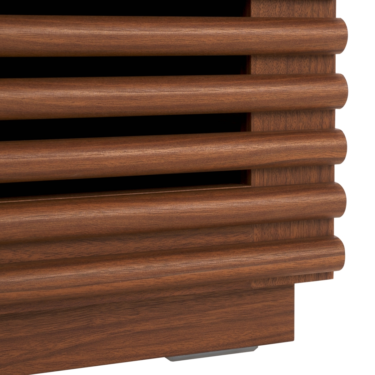 Averi 2 Drawer Nightstand - Dark Walnut - Safavieh - Image 3