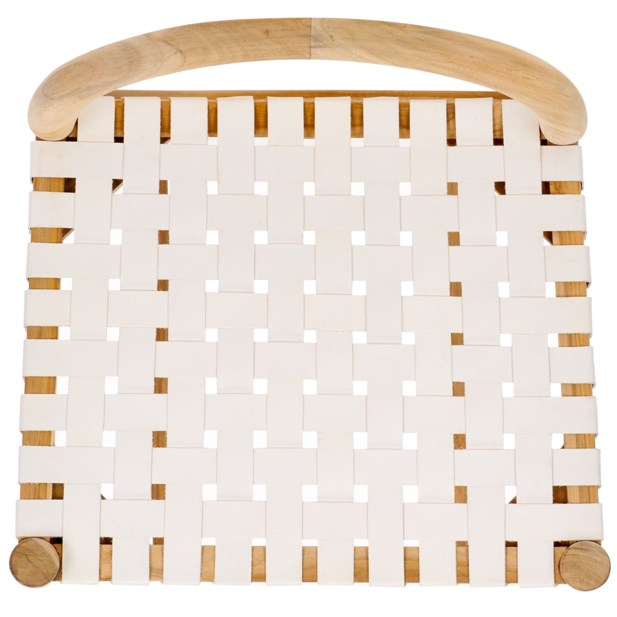 Rhyan Bar Stool - White / Natural - Safavieh - Image 5