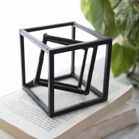 Stephani Dual Cube Decorative Sculptur - Image 1