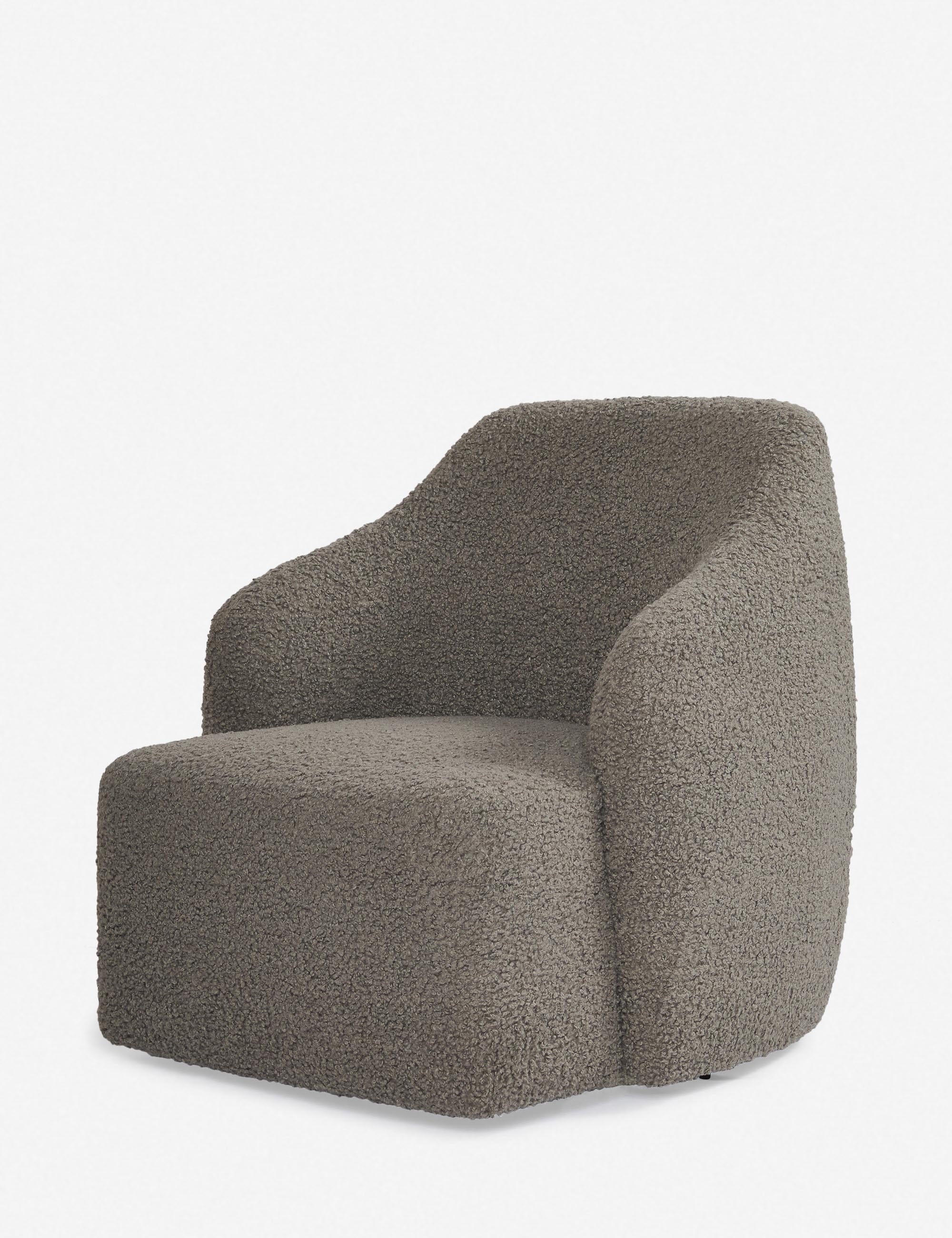 Tobi Swivel Chair, Gray - Image 6
