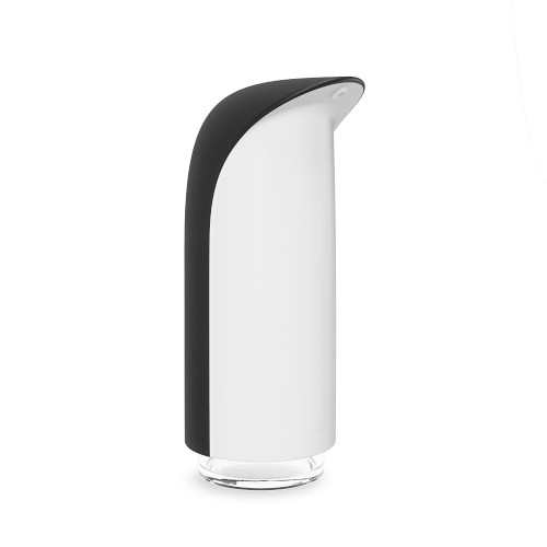 Emperor Soap Dispenser, Black & White, 11-Oz. - Image 0