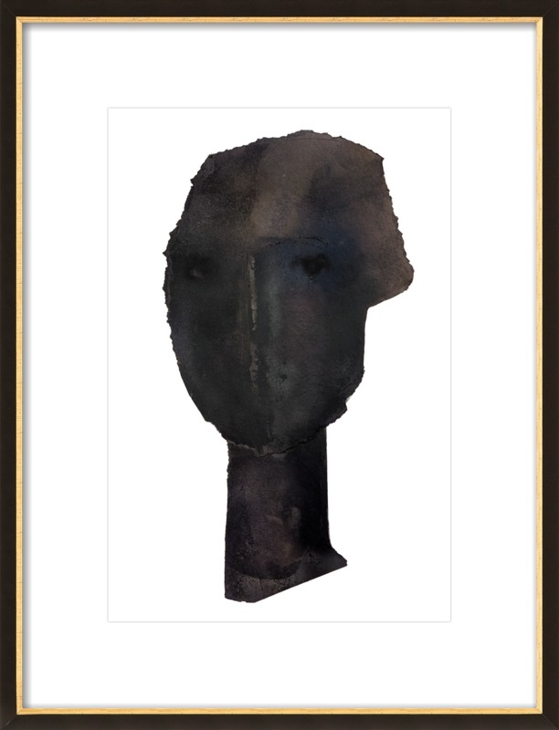 Black Head by Boriana Mihailovska for Artfully Walls - Image 0