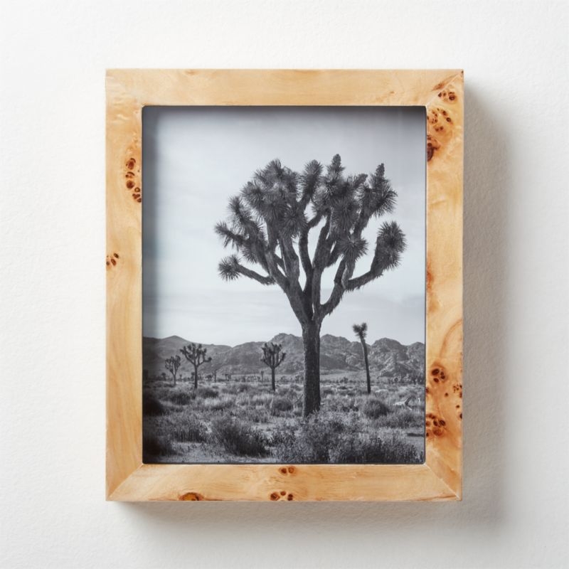 Burl Wood Picture Frame 8"x10" - Image 5