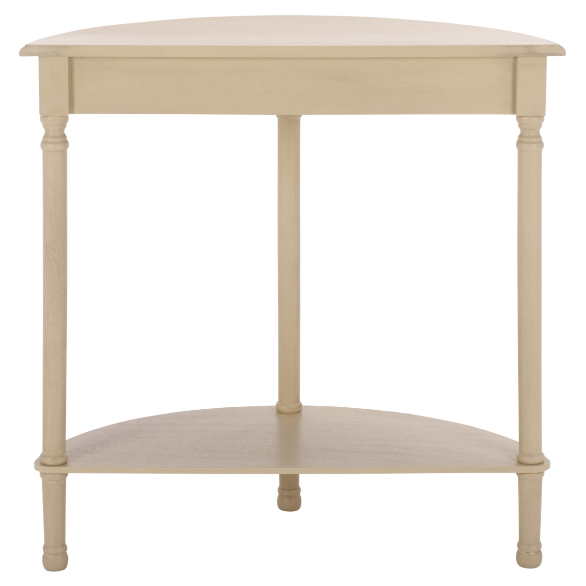 Tinsley 1/2 Round Console Table - Sand - Image 7