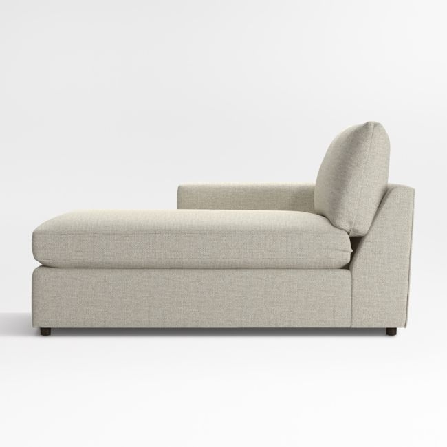 Lounge Deep Left-Arm Storage Chaise Lounge Sectional Piece - Image 0