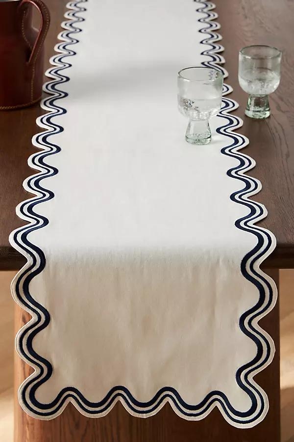 Madeline Embroidered Table Runner - Image 0