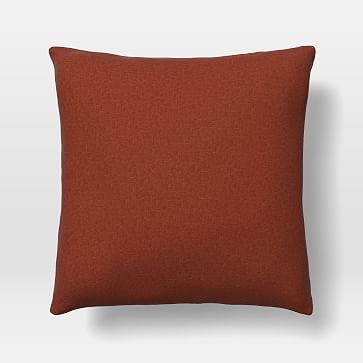 20"x 20" Pillow, N/A, Distressed Velvet, Burnt Umber, N/A - Image 0
