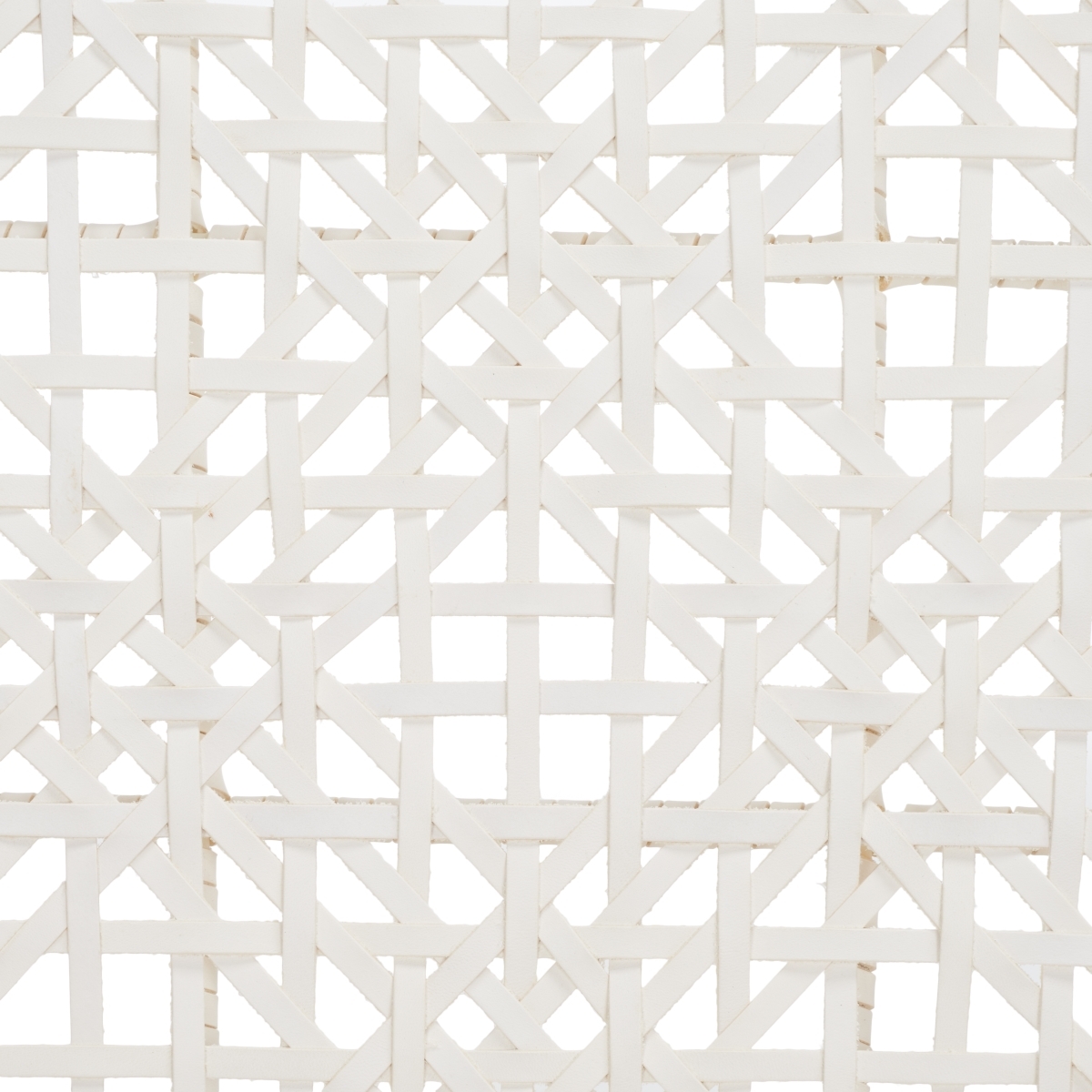 Sezja Leather Dining Chair - Off White / Natural - Safavieh - Image 4