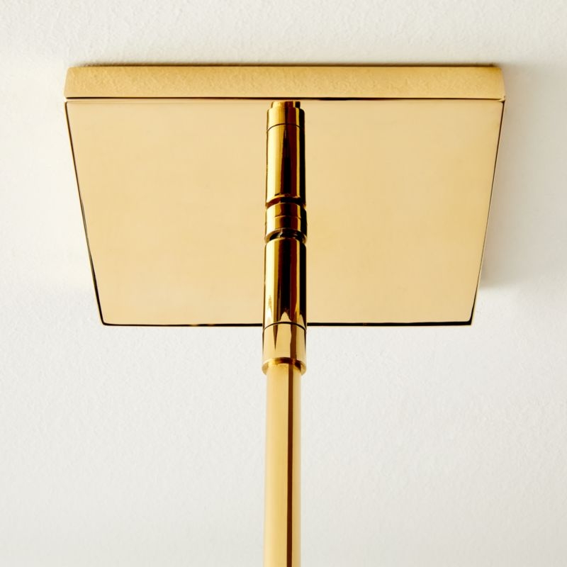 Stellar 2-Tier Square Glass Pendant Light - Image 5