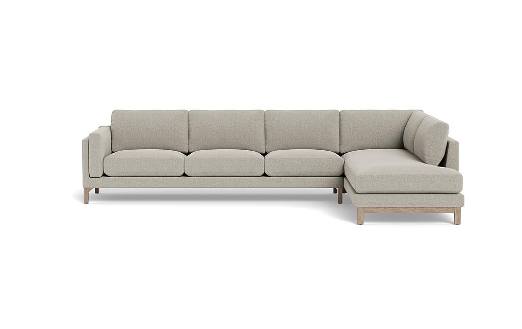 Gaby 4-Seat Sectional with Right Bumper - Image 0