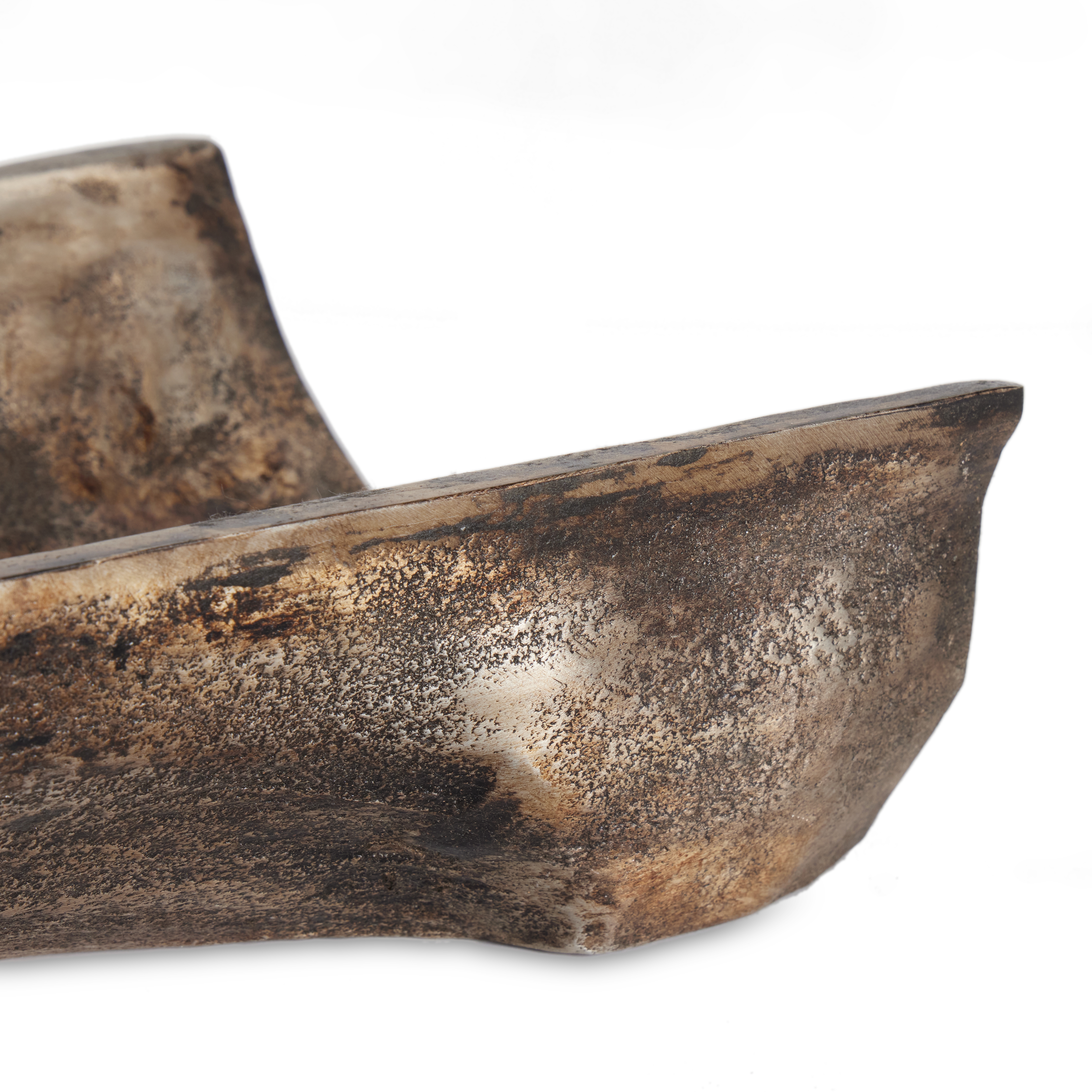 Jagen Outdoor Tray - Rustic Cast Aluminum - Image 8