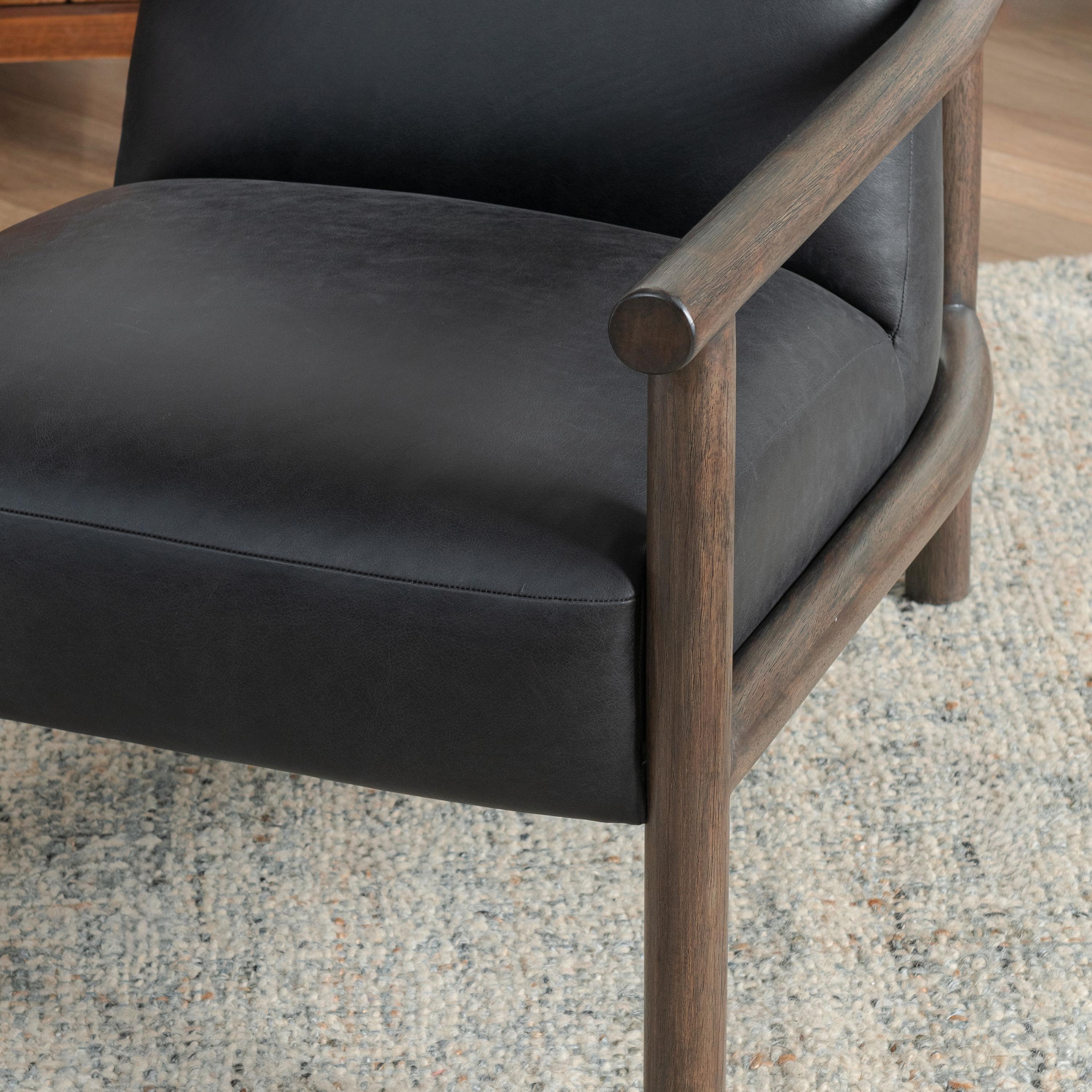 Azoria Accent Chair Black - Image 8