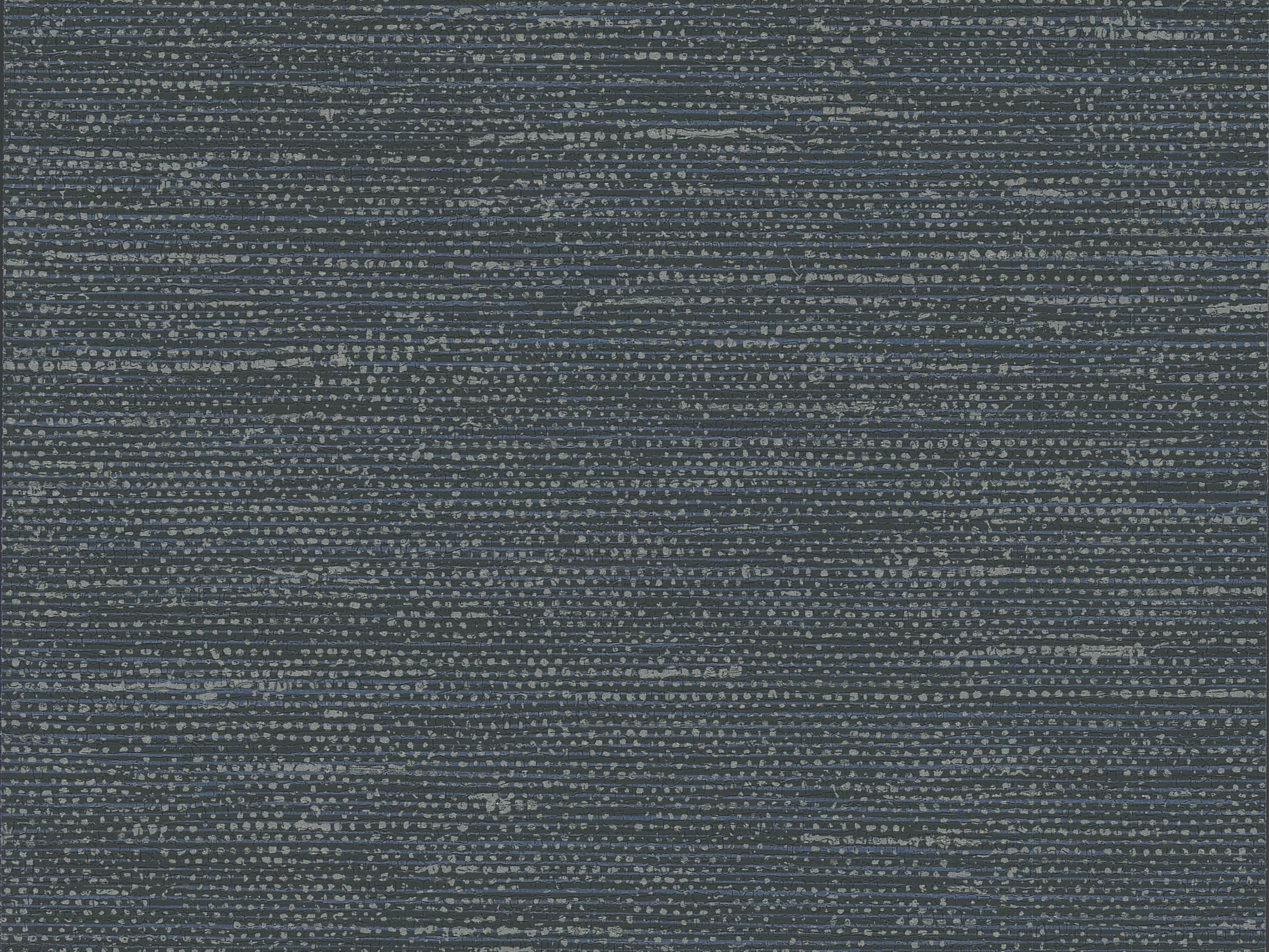 Napoli Faux Grasscloth Wallpaper in Blue  Indigo - Image 0