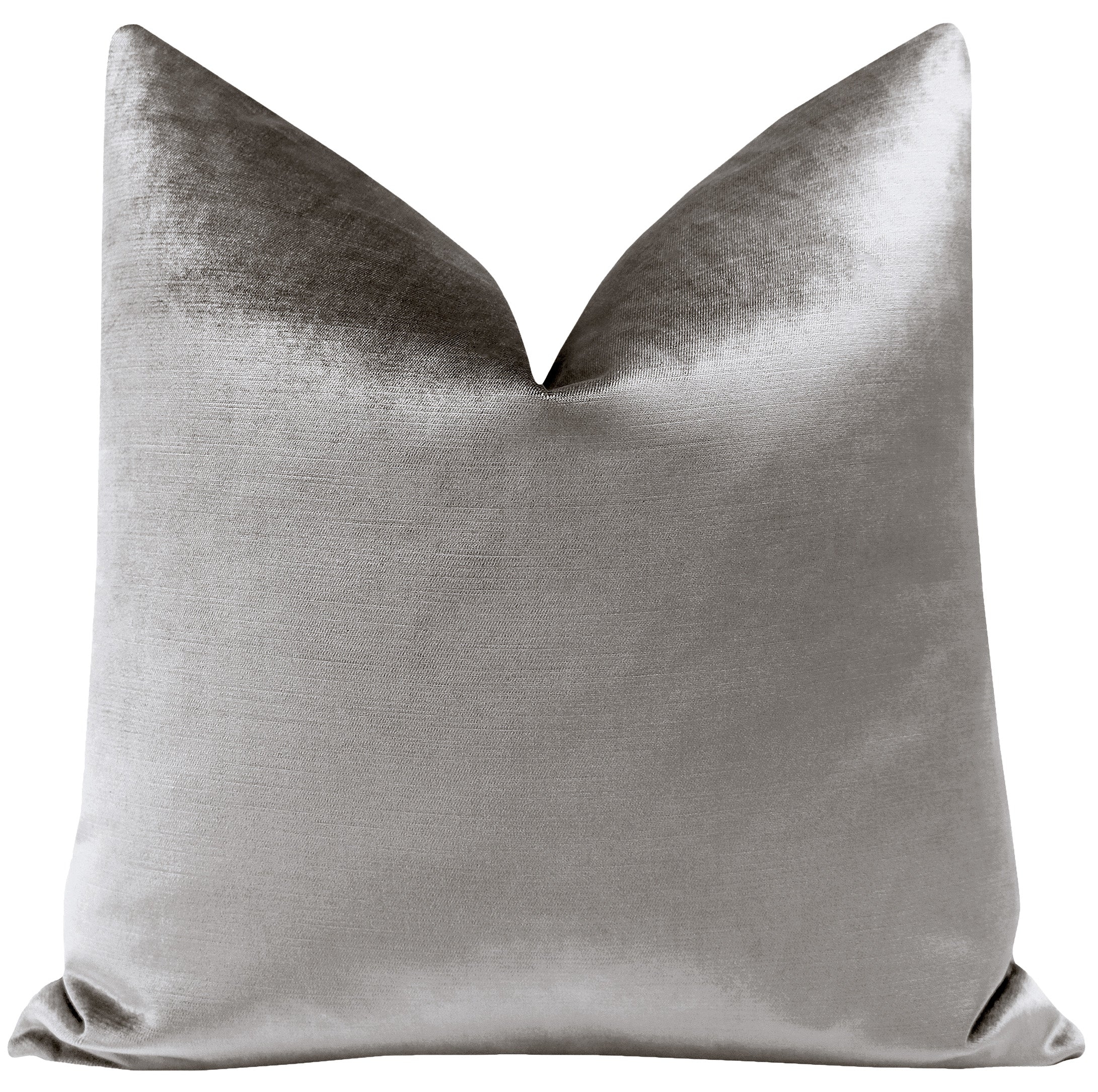 FAUX SILK VELVET // CHROME - BY THE YARD - Image 0