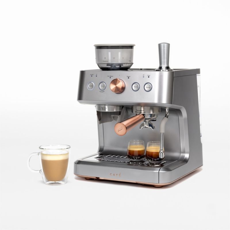 Café™ Stainless Steel Bellissimo Semi-Automatic Espresso Machine - Image 1