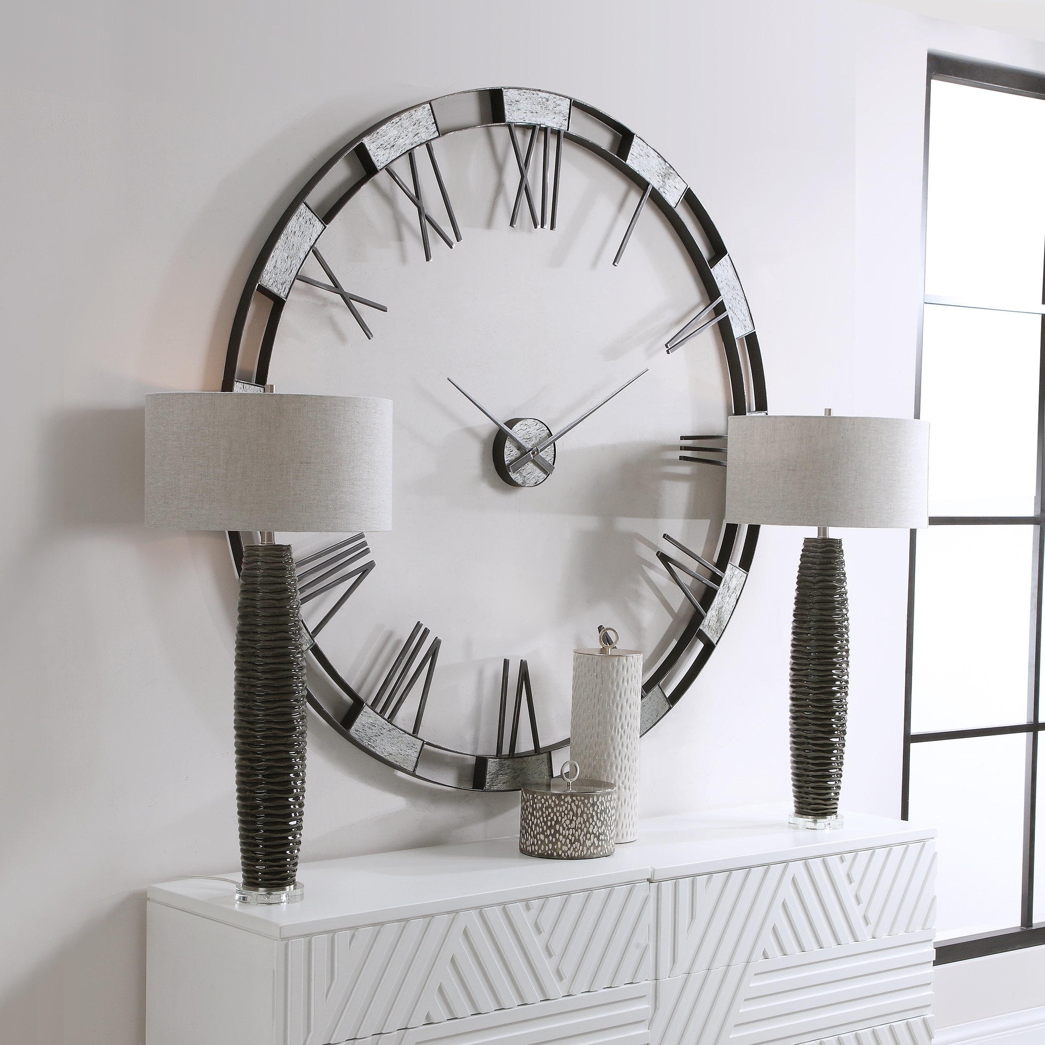 Alistair Modern Wall Clock - Image 1